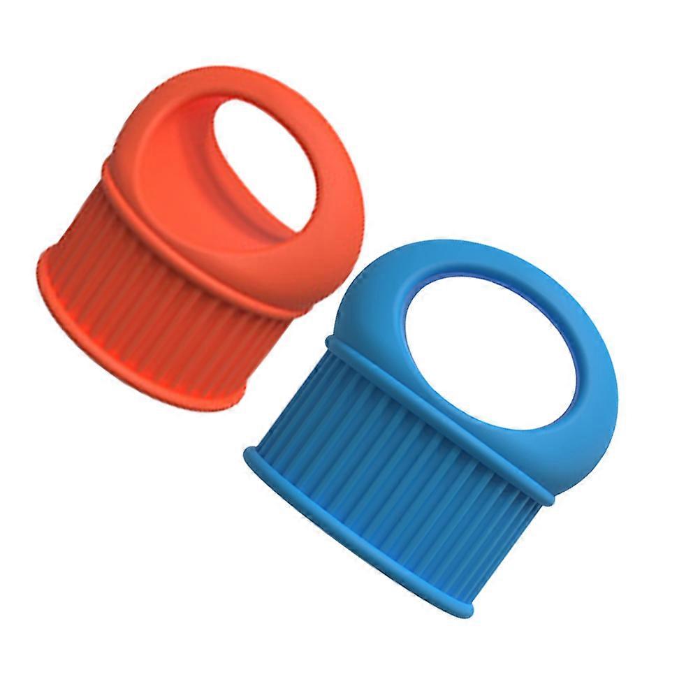 Silicone Stoppers Plugs for Decors 2Pcs Reusable Assorted Color