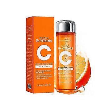 Tônico Facial 5X Vitamina C, Vitamina C Coreana - Tônico Facial, Sérum de Vitamina C 5 em 1 130ml - Bright,dbIAOS