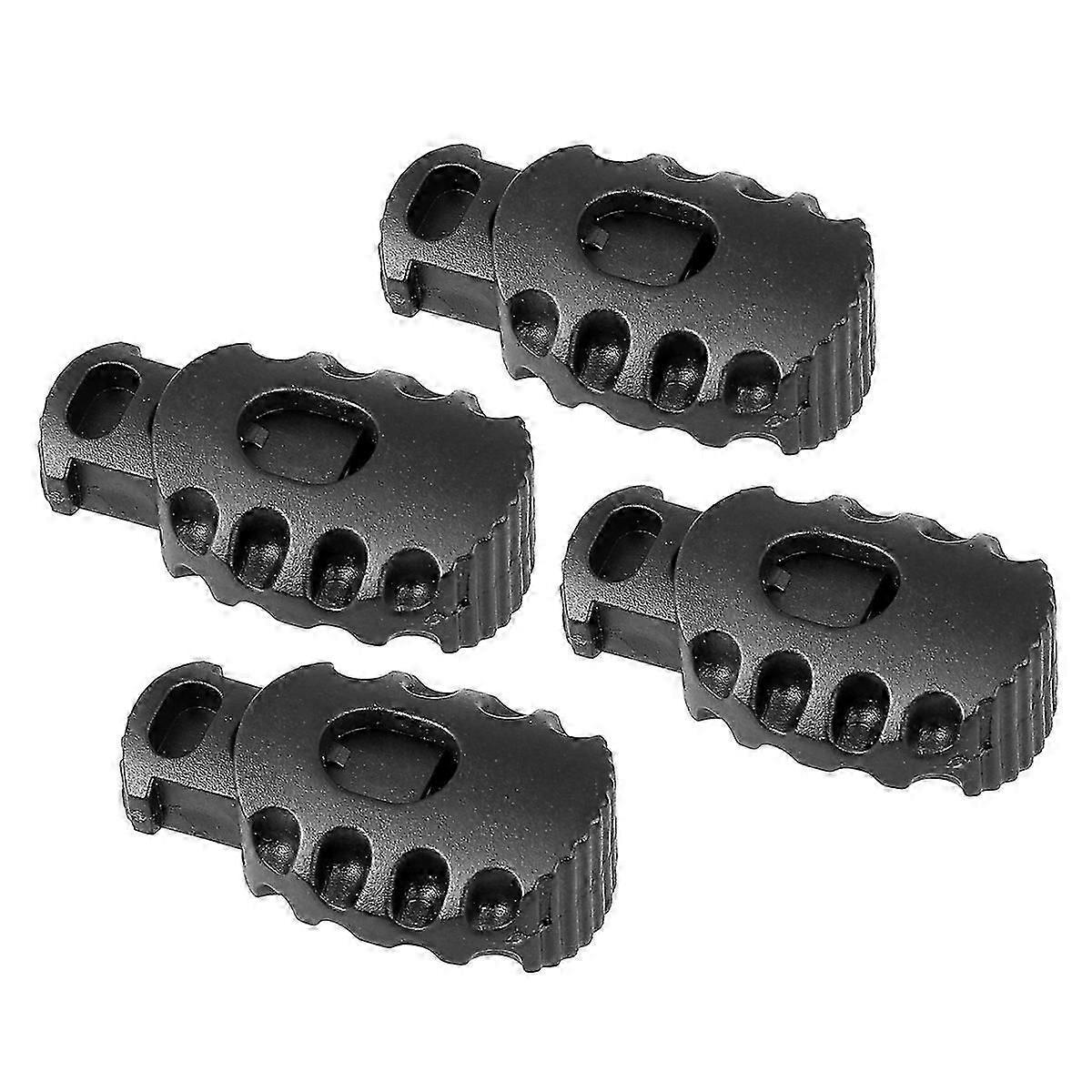 Spring Button Plastic Toggle for Elastic Drawstring Rope Locks Clip Ends 150Pcs