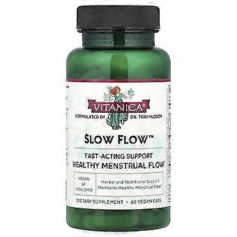 Vitanica, Slow Flow™, Gesunde Menstruationsblutung, 60 vegane Kapseln