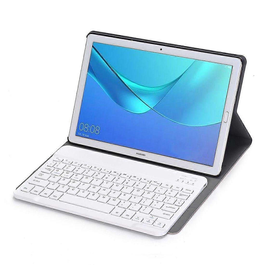 Capa de Couro com teclado Bluetooth para Huawei MediaPad M5 de 10,8 polegadas