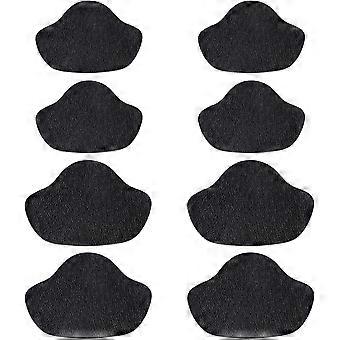 Shoe Heel Repair, 4 Pairs Shoe Repair Patches for Holes, Toe Box Hole Prevention Insert, Self-Adhesive Shoe Heel Protector for Sneaker, Leather Shoes