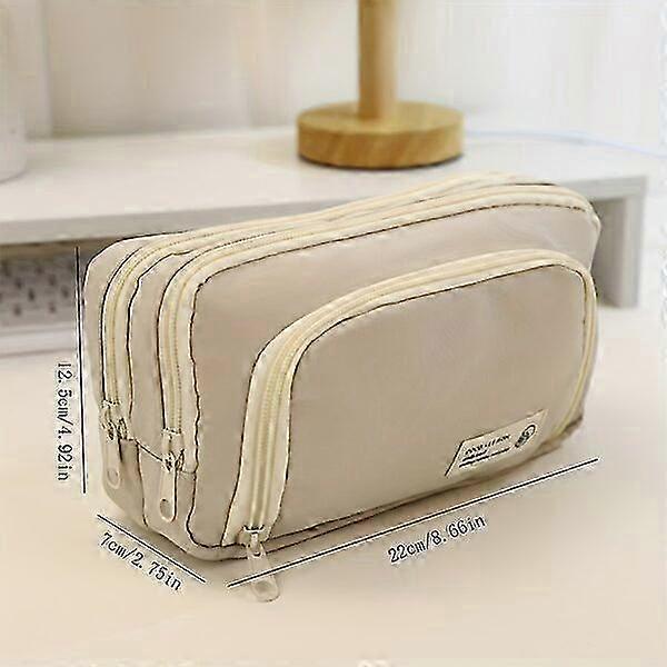 Pencil case suitable for students, multi-layer design, suitable for multiple occasions