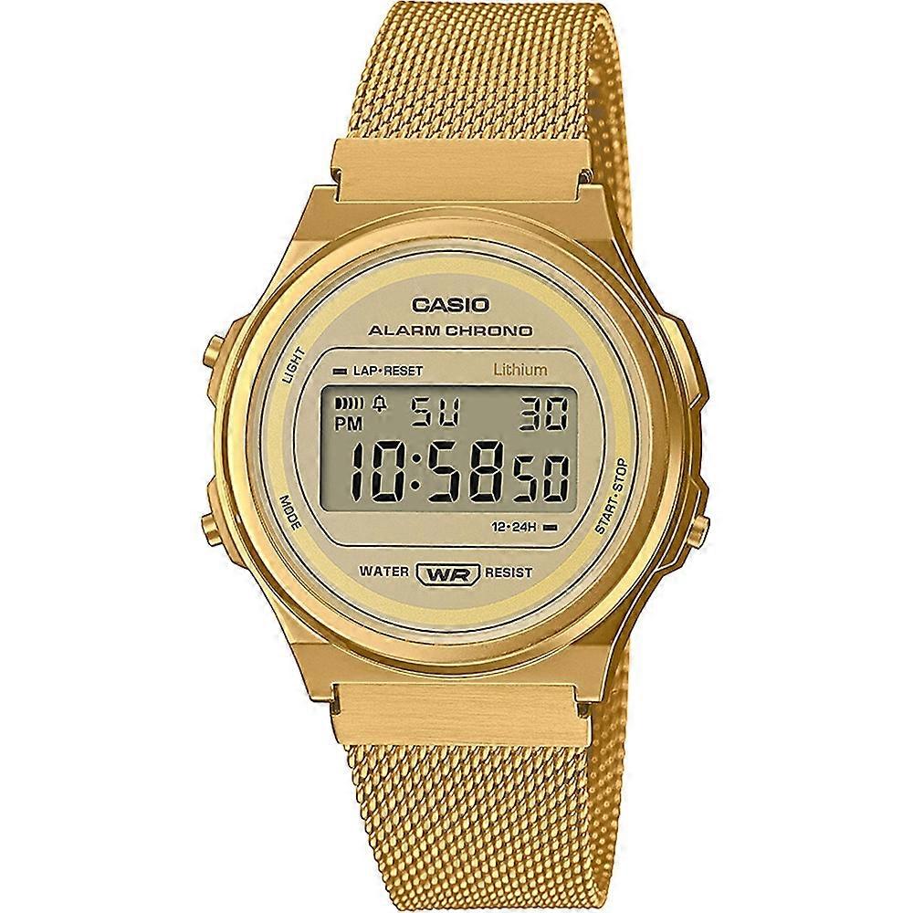 CASIO VINTAGE ROUND - GOLD MESH