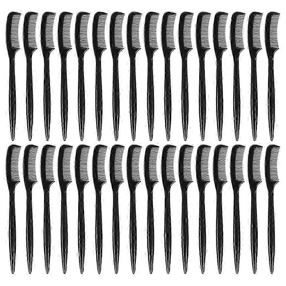 28Pcs Plastic Mini Eyebrow Brush Set for Makeup Grooming