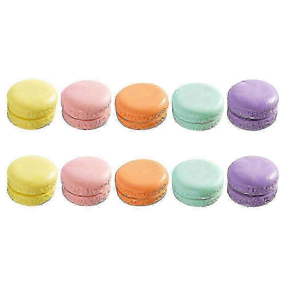 Fake Macaron 10Pcs Artificial Macaron Models for Decor and Display