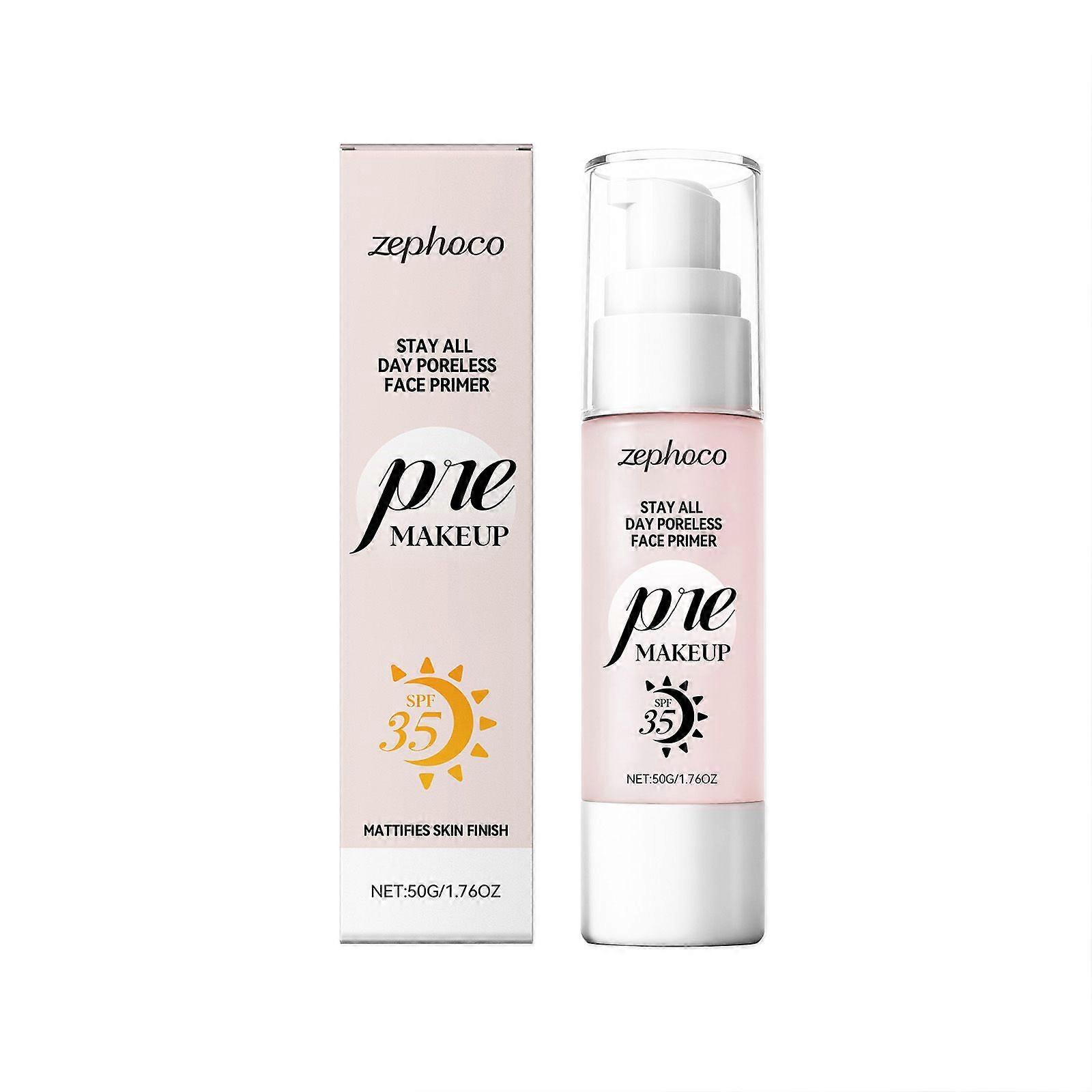 Zephoco Protective Moisturizing Primer, Primer, Makeup Base, Natural Wear, Moisturizing, Suitable For Multiple Skin Types