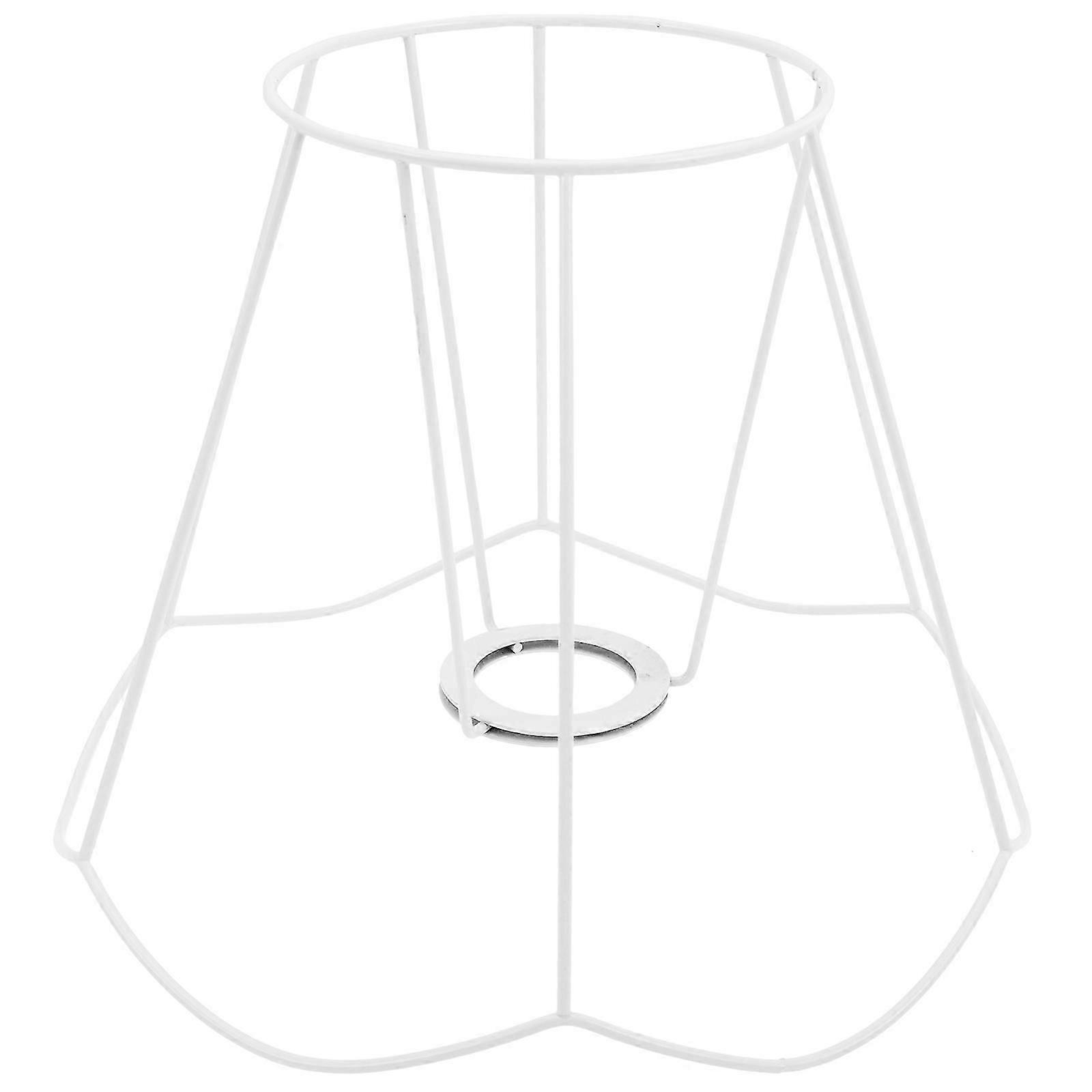E27 Lampshade Frame Light Socket Wire Cage Guard Lamp Cover Accessory