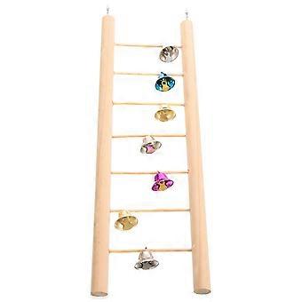 Wood Climbing Ladder for Hamster 2Pcs Hanging Step Ladder Toy