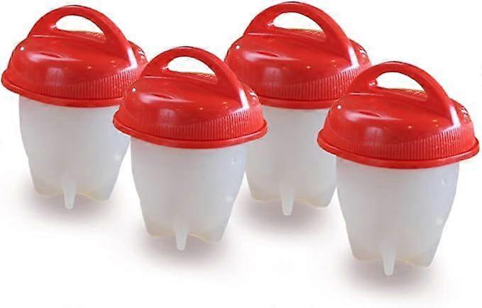 Egg Cooker - Hard Boiled Eggs without the Shell 4 Egg Cups