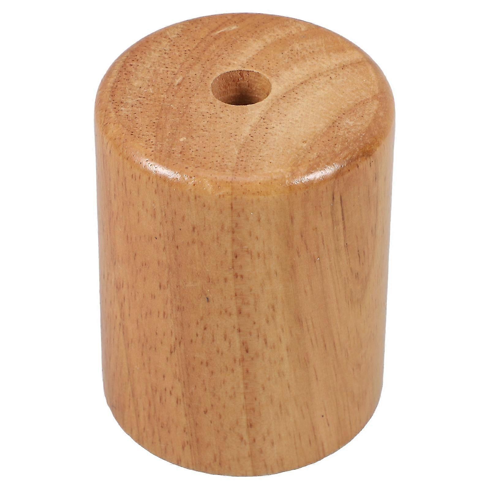 E27 Screw Lamp Base | Solid Wood Lamp Holder for DIY Lighting Projects