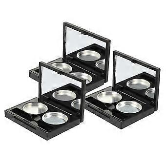 Magnetic Makeup Palette with Refillable Eyeshadow Case, Compact Travel Organizer, Durable Design