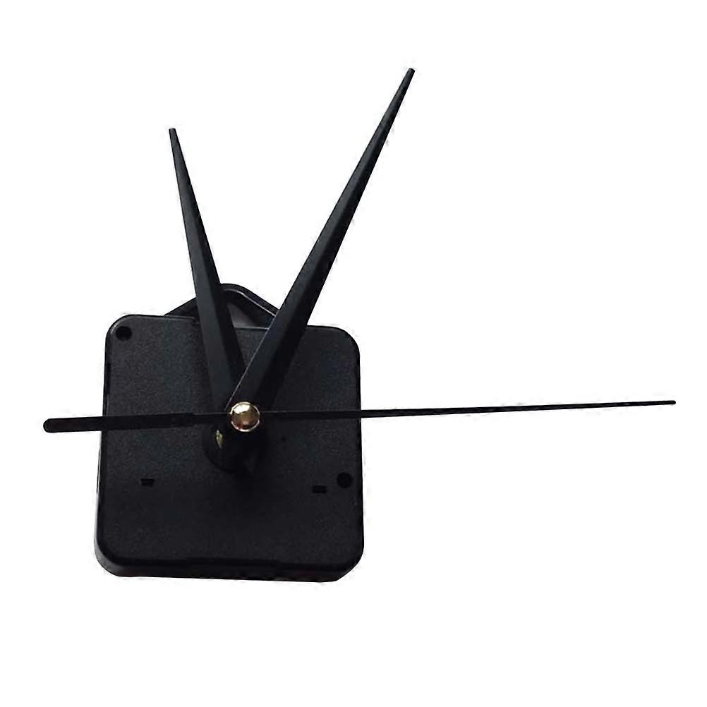 Clock Movement Kit Wall Clock Core for Repairing with 3 Pointers Black Set