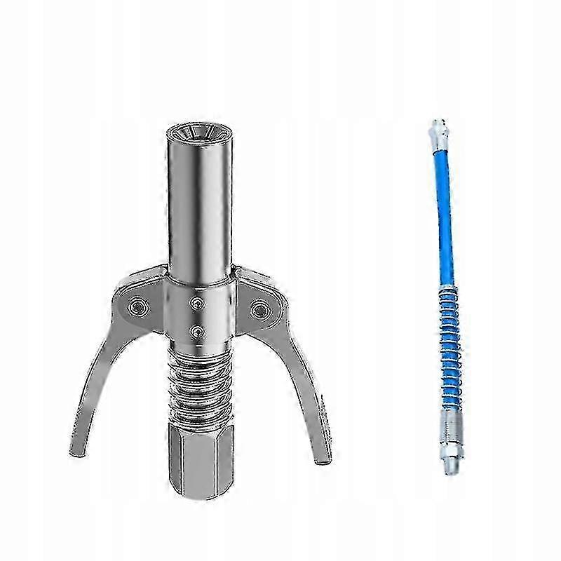 Double Handle Coupler Heavy-duty Quick Release Grease Gun