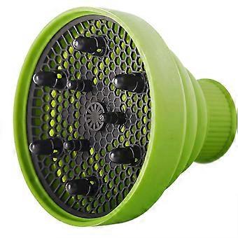 Collapsible Hair Dryer Diffuser Universal Silicone Foldable Design for Curly Hair Travel