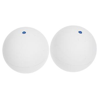 2pcs Bola de Treinamento de Squash de Borracha Prática Bola de Salto de Ponto Único Para Iniciantes E Atletas Coordenação Mão-Olho Uso Interno e Externo