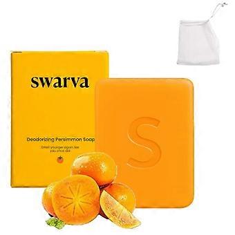 1-3x Swarva Persimmon Zeepblok, geurwerende deodorant voor mannen en vrouwen, XL