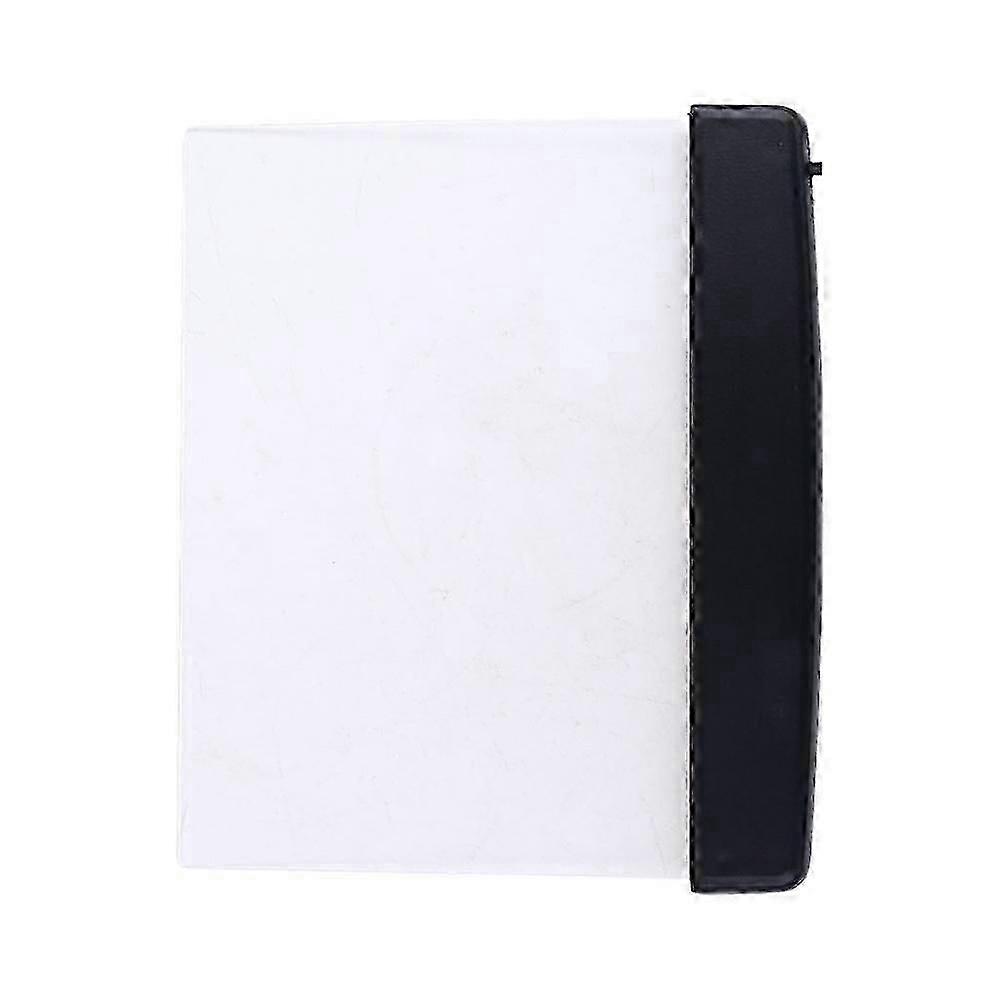Book Light, Rechargeable Clear LED Flat Reading Light with 3 Colors & Timer