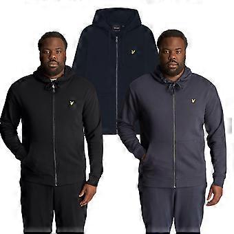 Lyle & Scott Mens Big & Tall Loopback Cotton Full Zip Hoodie