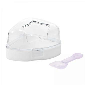 6x Hamster Sand Bathtub Easy Cleaning Durable with Scoop Transparent Hamster