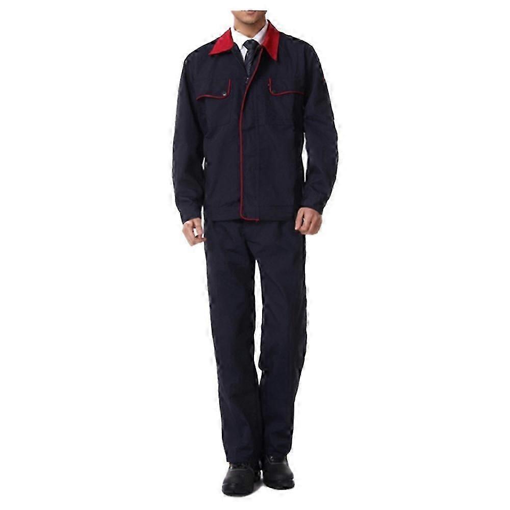 Red Collar Working Protective Gear Uniform