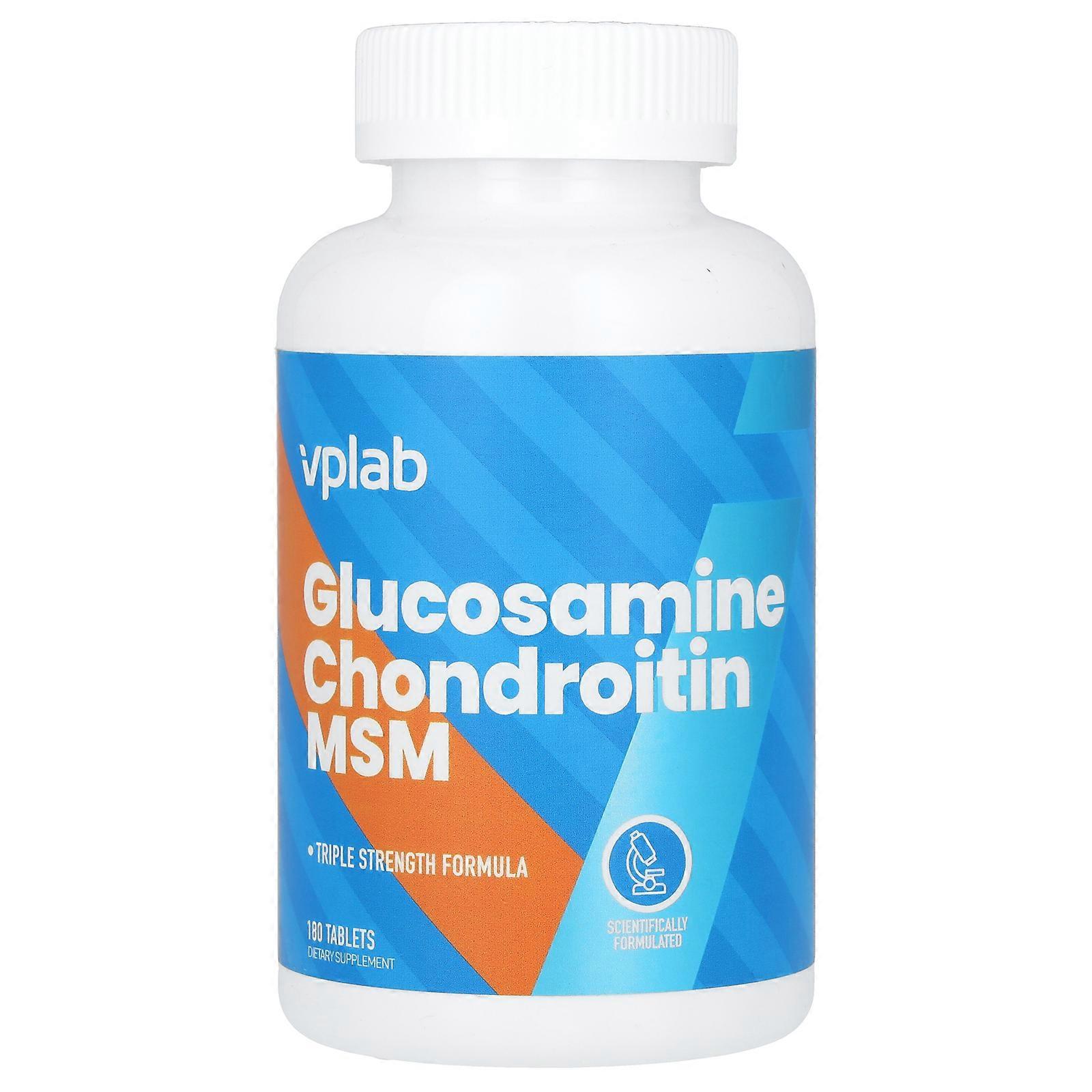 VPLab , Glucosamine Chondroitin MSM, 180 Tablets