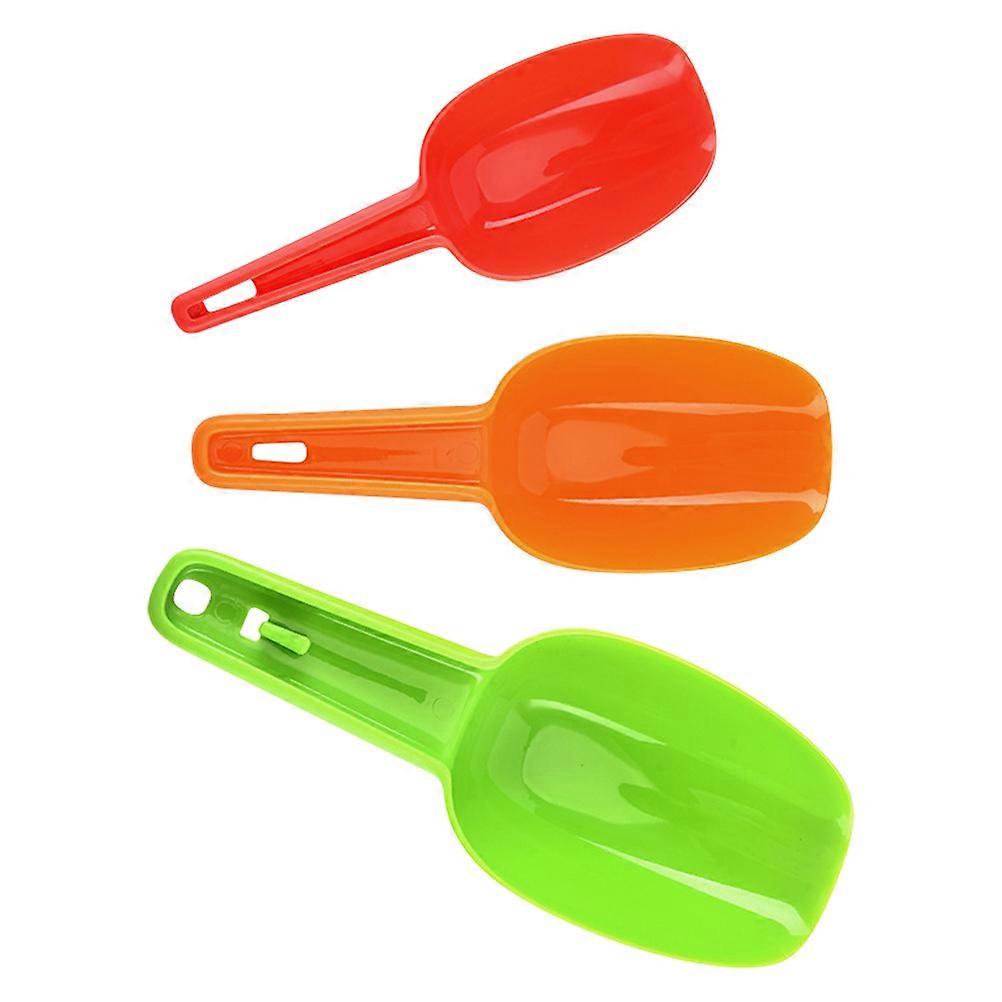 Flour Multi Functional Ice Scoop for Home Use 3Pcs Plastic