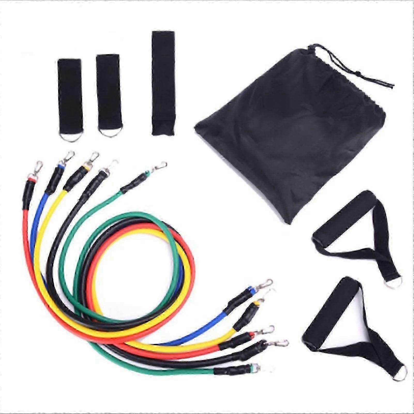 Latex Exercise Bands 11 Piece Set