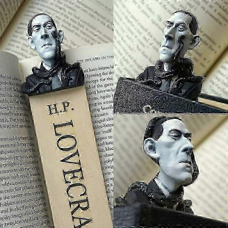 Horror-Themed 3D Resin Bookmarks