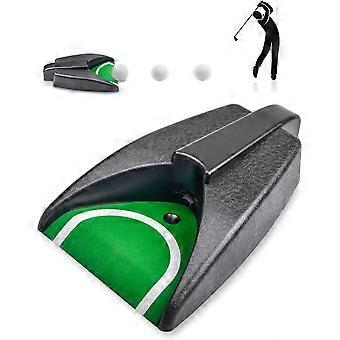 Automatic Portable Putting Trainer with Simulated Green Surface