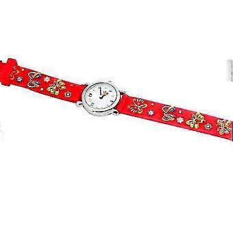 Waterdicht horloge voor kinderen, modieus sporthorloge met 3D-patroon, C