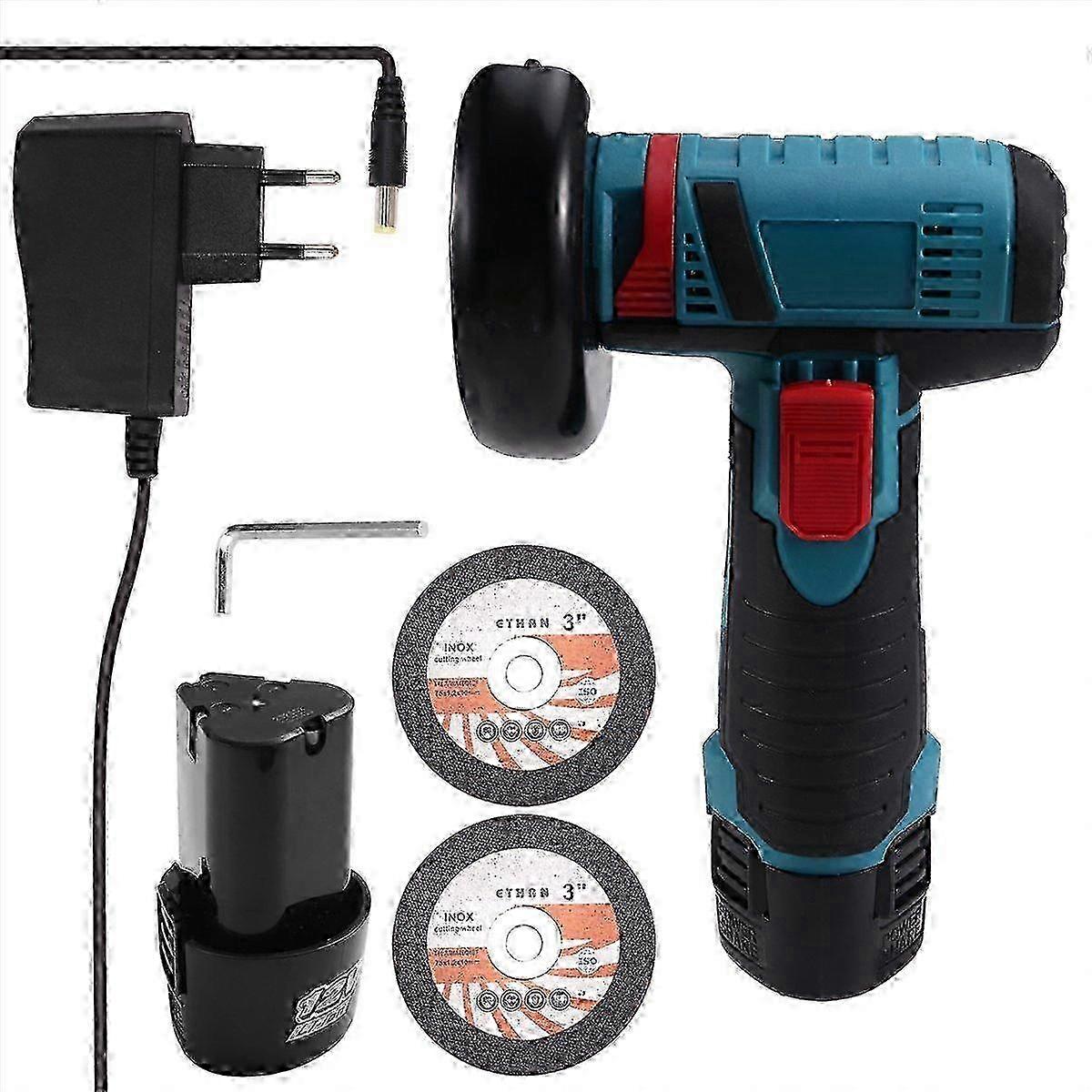 Angle Grinder Rechargeable Cutting Polishing Machine EU Plug