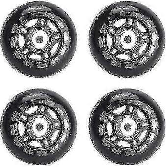 4er Pack 70mm Inline Skate Rollen mit Lagern zum Skaten