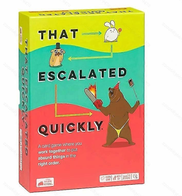 Fast-Paced Collaborative Party Card Game