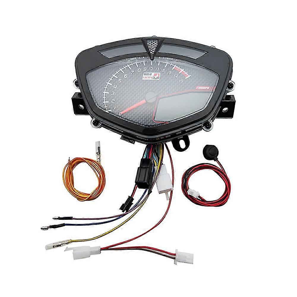 Digital Meter für Lc135 V1 Jupiter Mx Kopie Motorrad Tachometer LCD Rpm Tachometer Meter