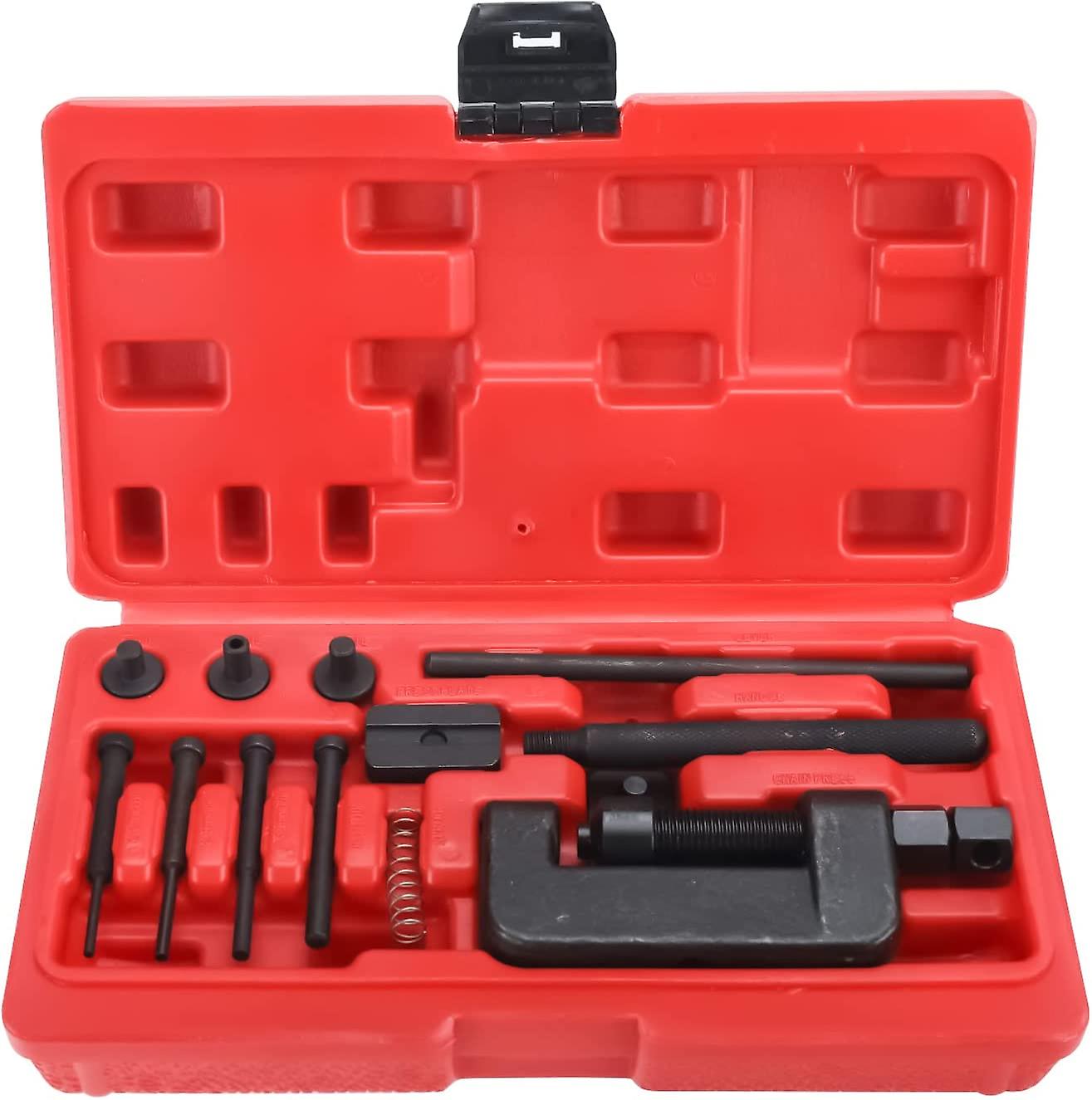 Motorcycle Cam Drive Chain Breaker Riveter Rivet Riveting Cutter Tool