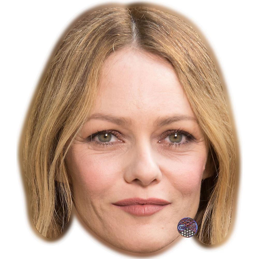 Vanessa Paradis (2018) Celebrity Mask, Flat Card Face