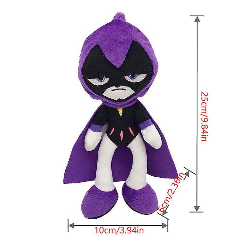 Kawaii Movie Teen Titans Go Plush Dolls Toys Robin Peluche