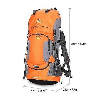 60 liter waterproof backpack for hiking 60L Black Get ready for your next outdoor adventure with the Ozark Trail 60L Adult 420D Hexagon/600D Polyester Hiking Backpack 60L Hiking Backpack Lightweight Camping