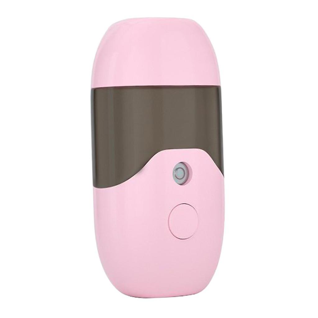 USB Rechargeable Moisturizing Nano Face Water Mist Spray Hydration Pink