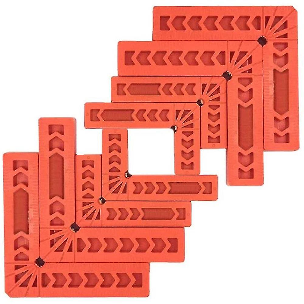 8pcs Positioning Squares For Woodworking, Corner Right Angle Carpenter Corner Clamping Square Tool