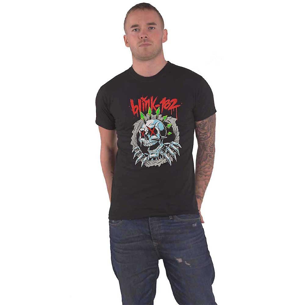Blink-182 Six Arrow Skull T Shirt