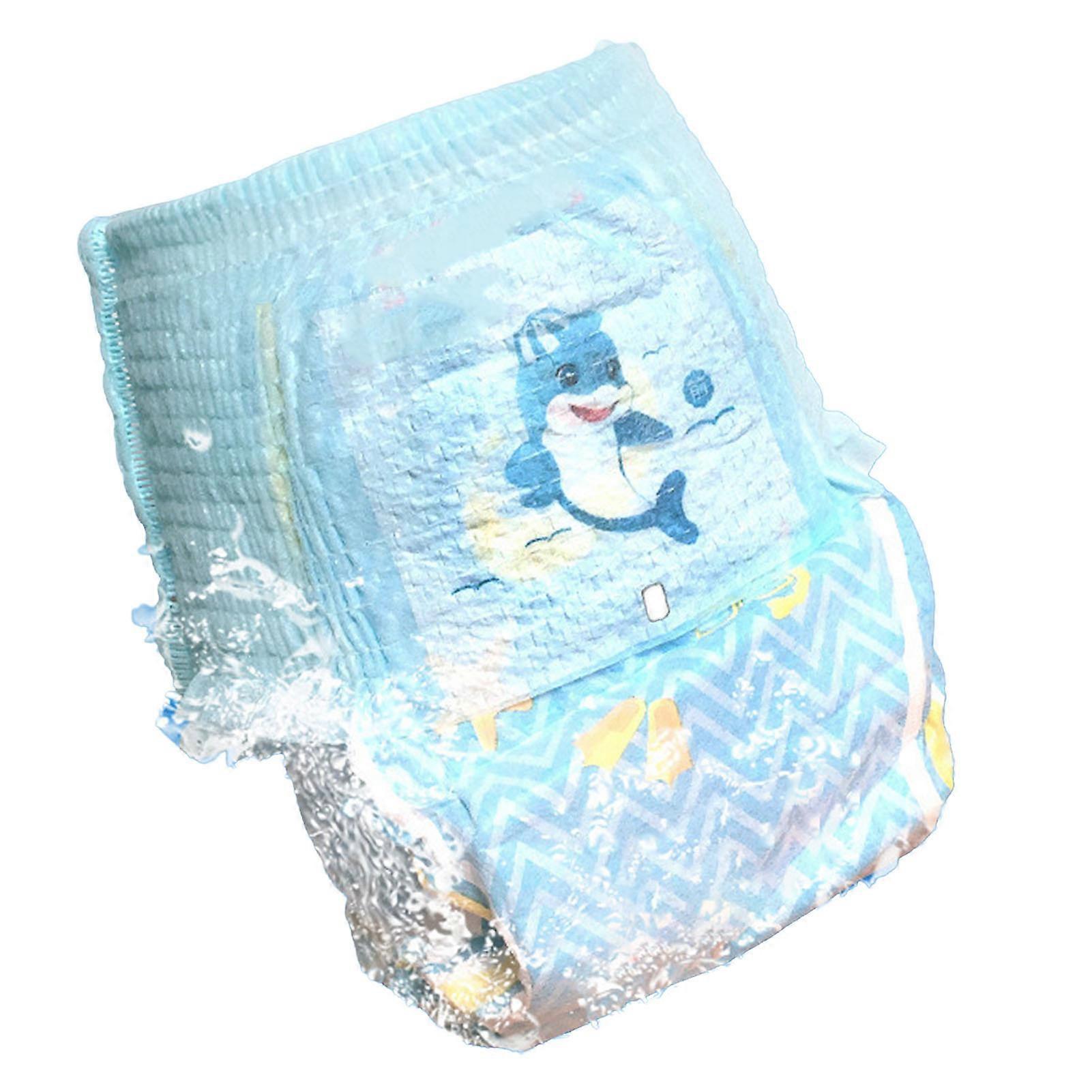 Baby Swimming Diaper 360 Degrees Elastic Waist Leakproof Reusable Toddlers Swim Diaper L 