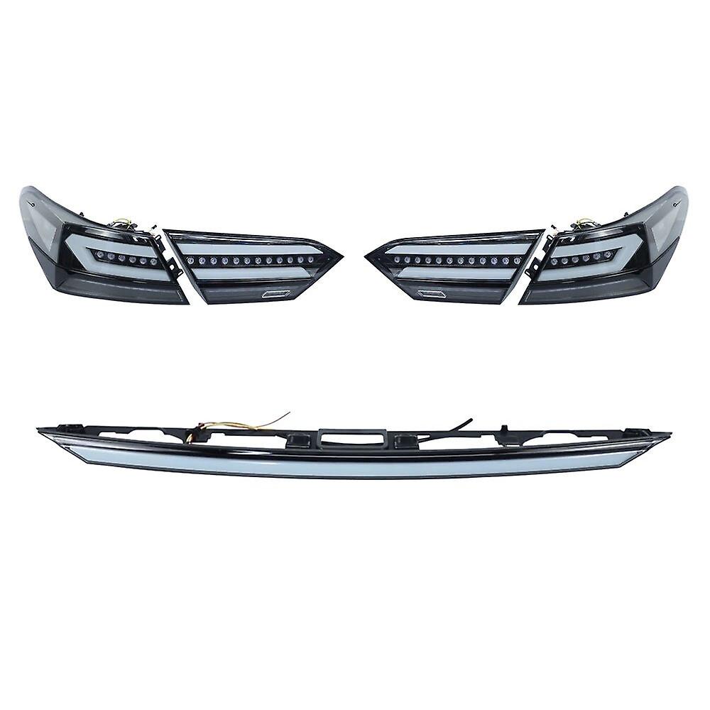 Led Tail Lights Assembly For Toyota Camry 2018 2019 2020   Sequential Signal Rear Lamps With Start Up Animation Brake