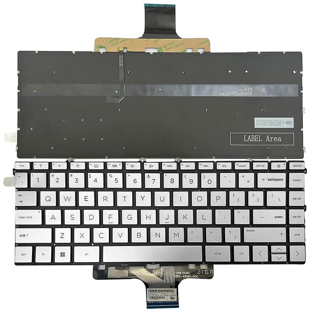 US Version Backlight Keyboard HP Pavilion X360 / 14-DW i?in