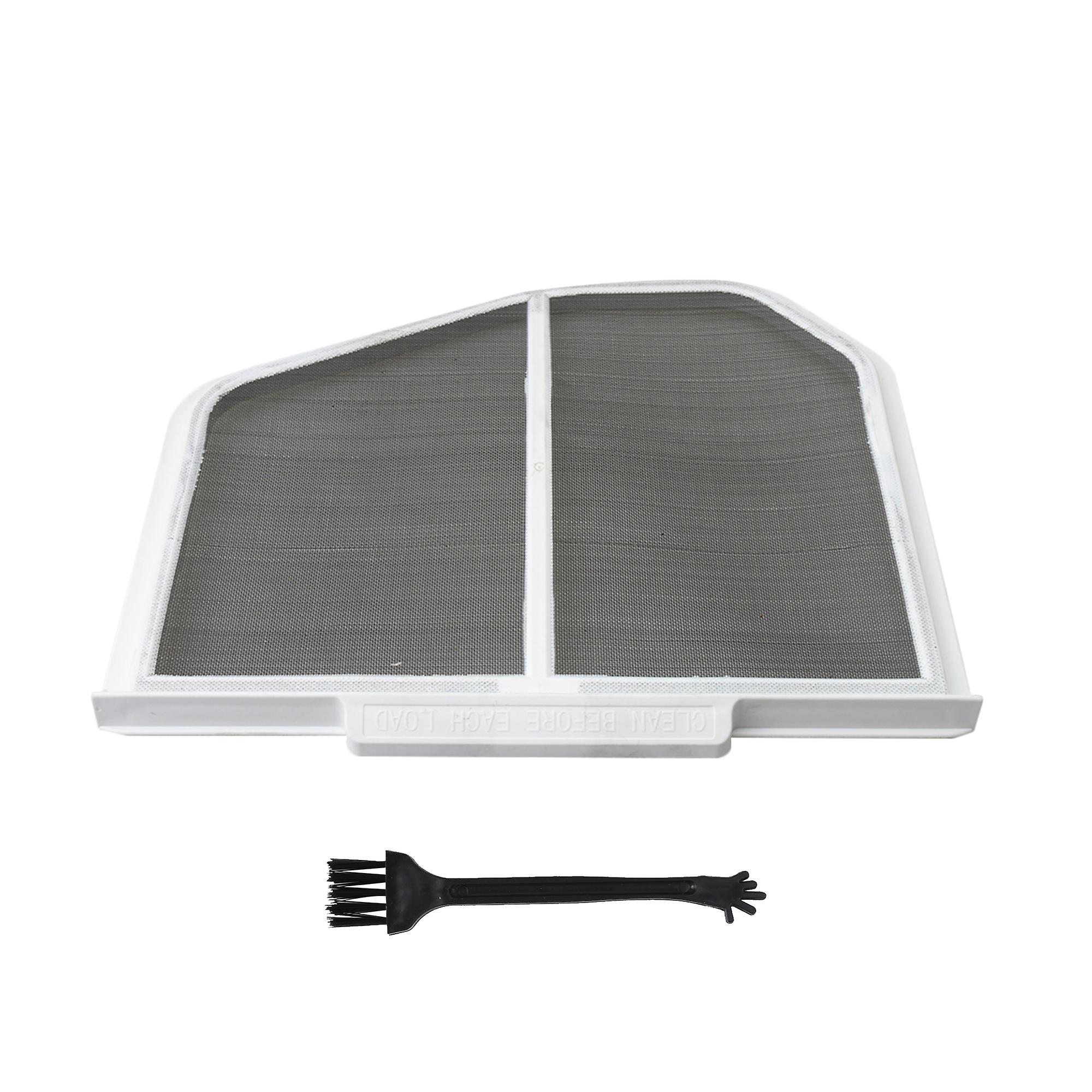 White 308mm Length Metal Dryer Filter Lint Replacement for Whirlpool