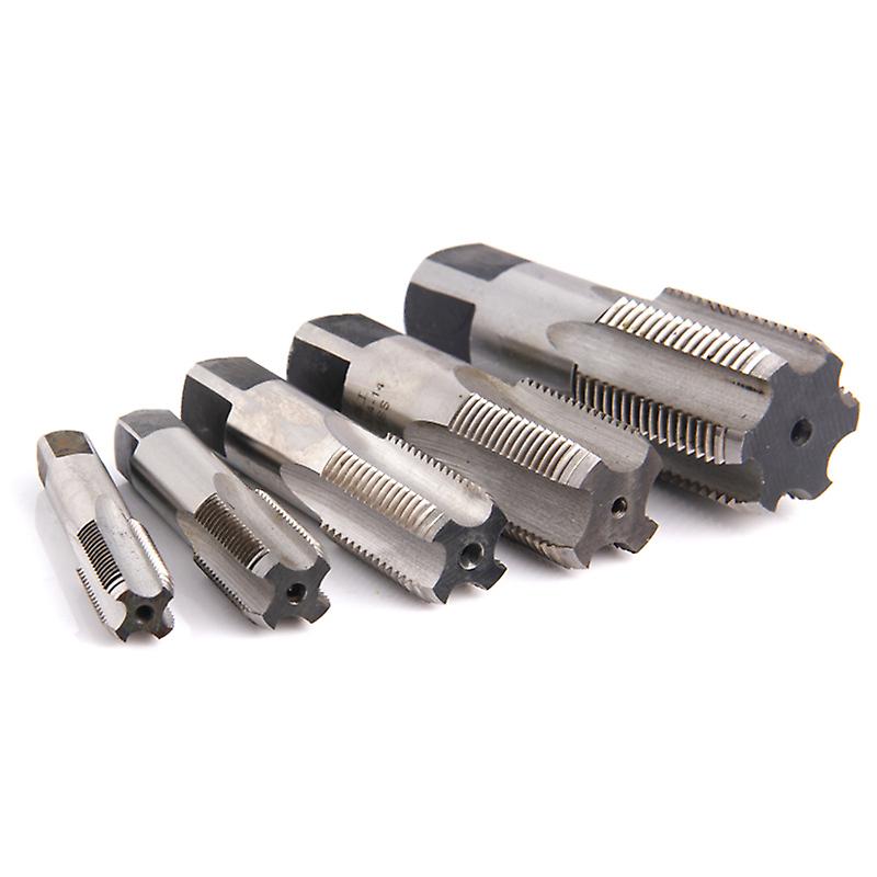 5pcs Pipe Thread 55 Degree Plug Tap G1/8 G1/4 G3/8 G1/2 G3/4