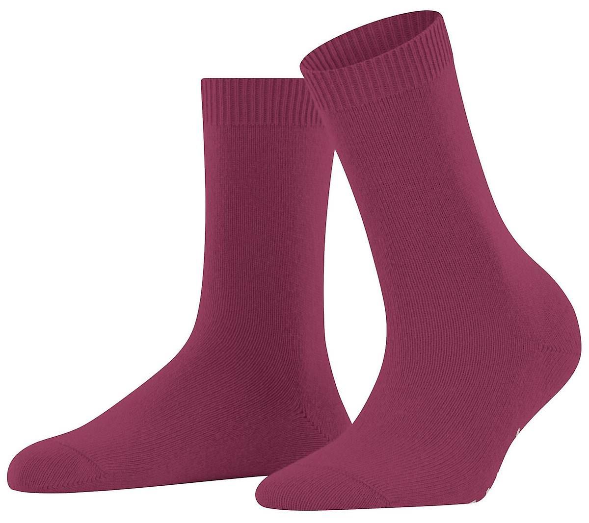 Falke Cosy Wool Socks - Red Plum