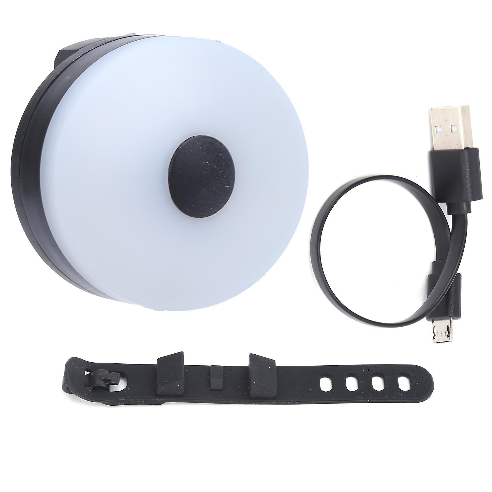 Bicycle Tail Light USB Rechargeable Waterproof Five Modes Warning Bicycle Flashlight for Bicycle Tail Backpack