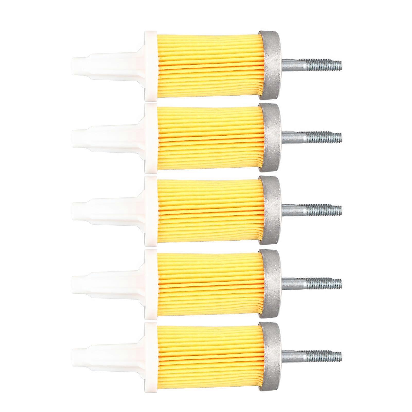 Filterfor178 F Diesel Generator 5Pcs Diesel Engine Filter Element Replacement for 178F Air Cooled Diesel Generator Tillers